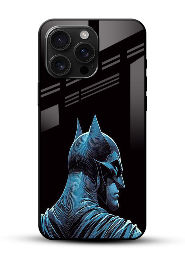 Batman The Cold Truth blue portrait cover for Glossy Vibrant Premium Look - Angle Front