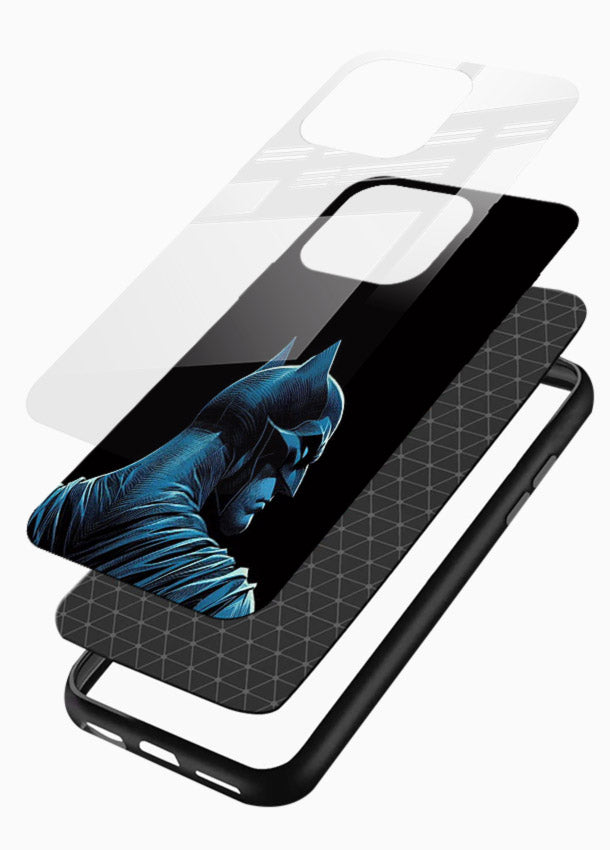 Batman The Cold Truth blue portrait cover for Glossy Vibrant Premium Look - Angle Layers