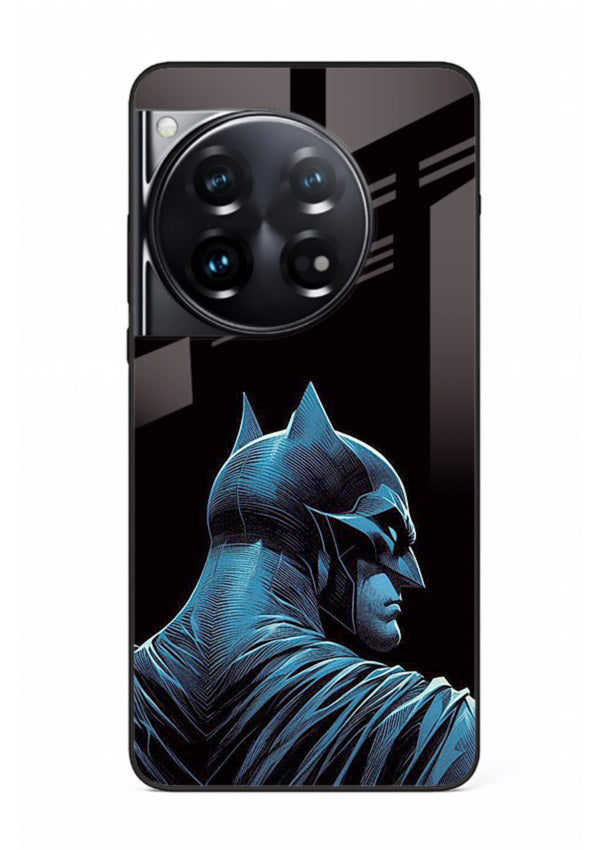 Batman The Cold Truth blue portrait cover for OnePlus 12