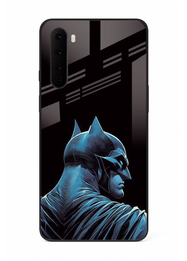Batman The Cold Truth blue portrait cover for OnePlus Nord