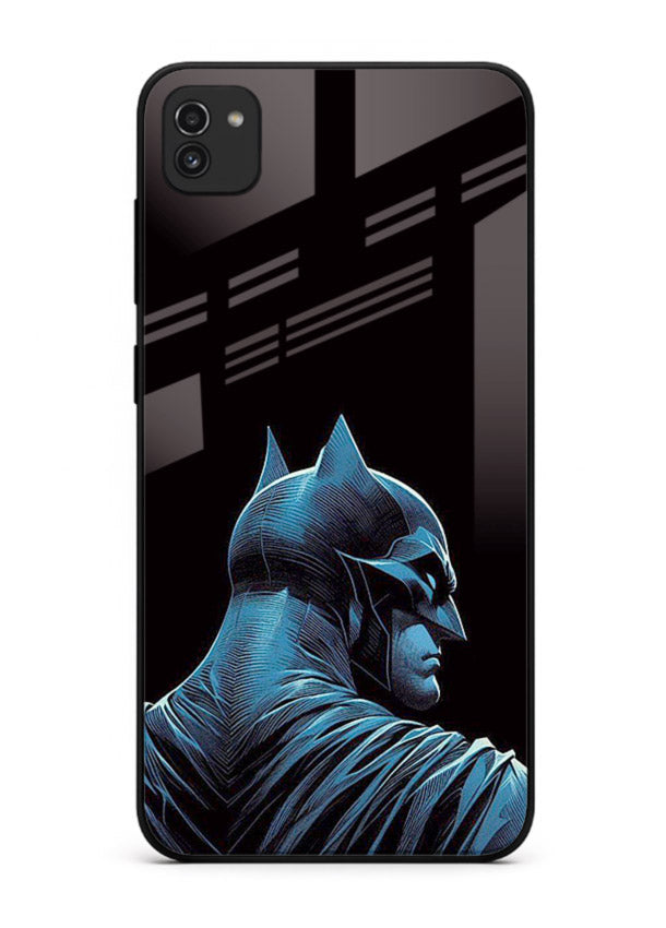 Batman The Cold Truth blue portrait cover for Samsung A03