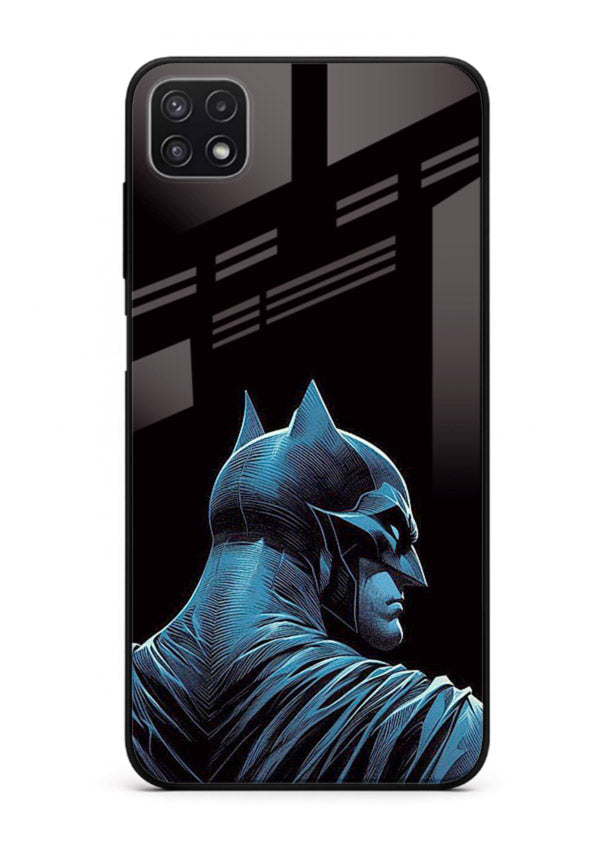 Batman The Cold Truth blue portrait cover for Samsung A22 5G