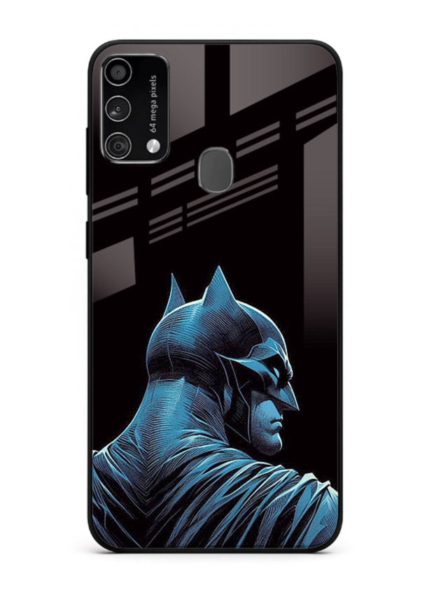Batman The Cold Truth blue portrait cover for Samsung F41