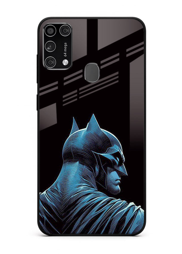 Batman The Cold Truth blue portrait cover for Samsung M31 Prime