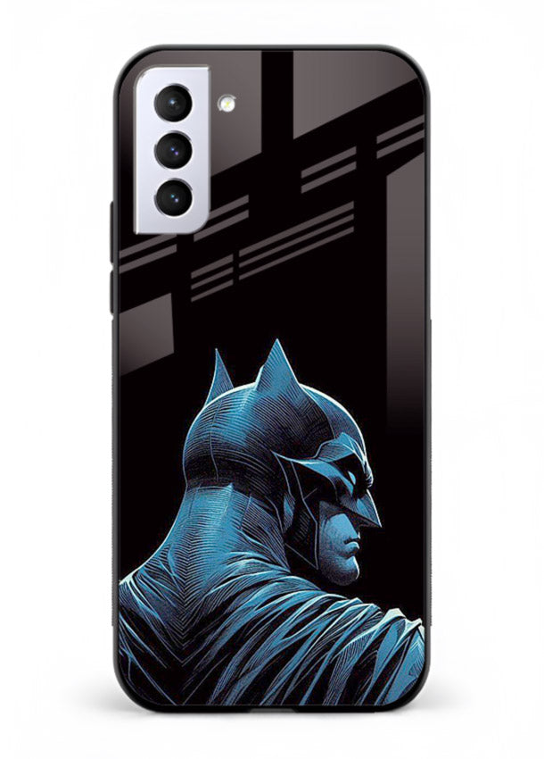 Batman The Cold Truth blue portrait cover for Samsung S21 FE