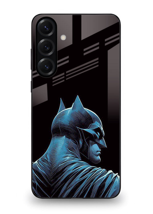Batman The Cold Truth blue portrait cover for Samsung S24 FE
