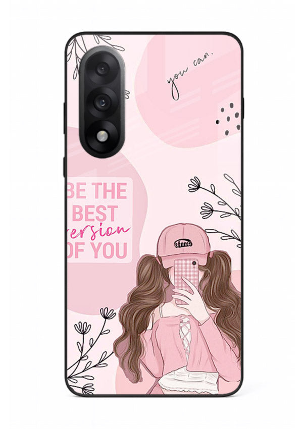 Best Version Girls aesthetic artwork OnePlus Nord 5 glass back cover