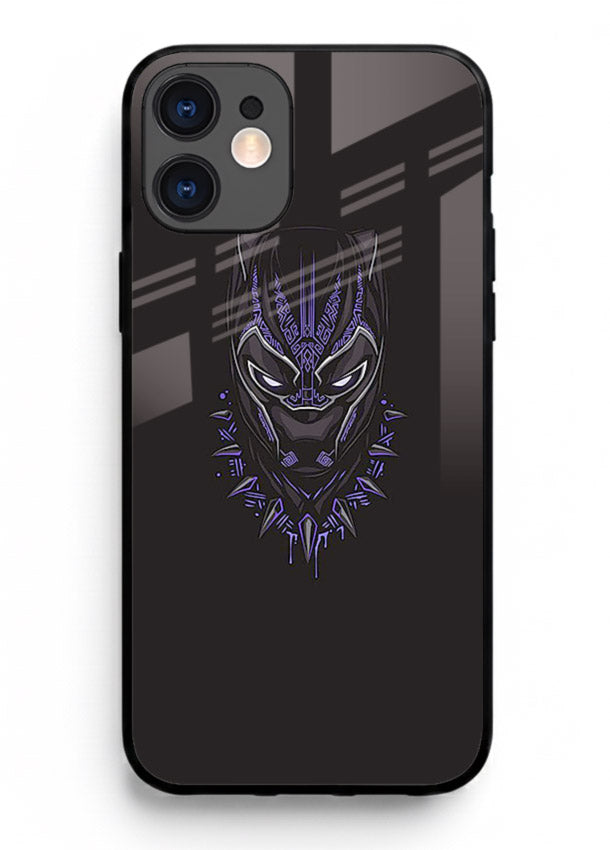 Black Panther Purple Glow cover for Apple iPhone 12 Mini