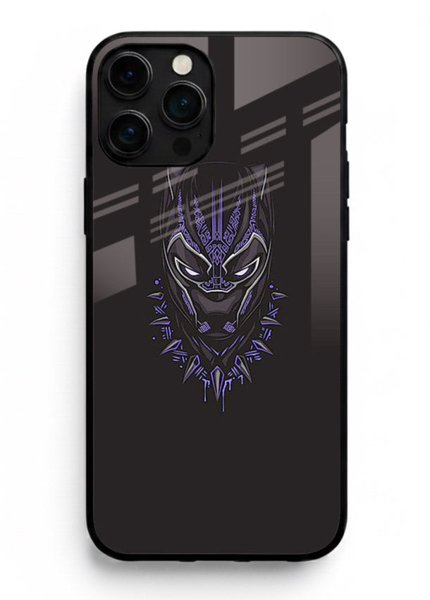 Black Panther Purple Glow cover for Apple iPhone 16 Pro Max