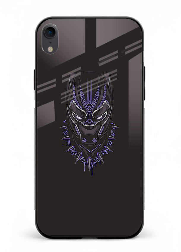 Black Panther Purple Glow cover for Apple iPhone XR