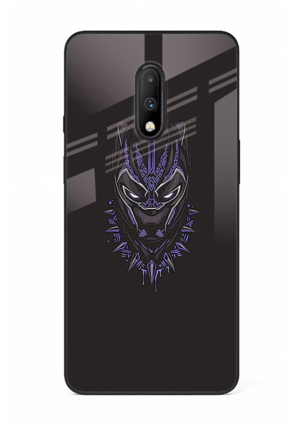 Black Panther Purple Glow cover for OnePlus 7