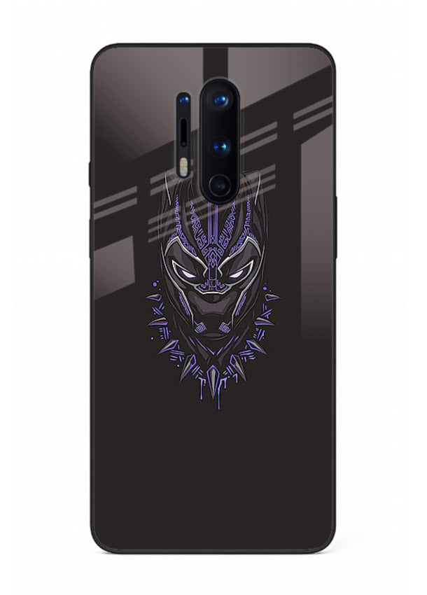 Black Panther Purple Glow cover for OnePlus 8 Pro