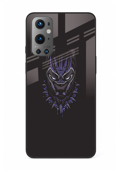 Black Panther Purple Glow cover for OnePlus 9