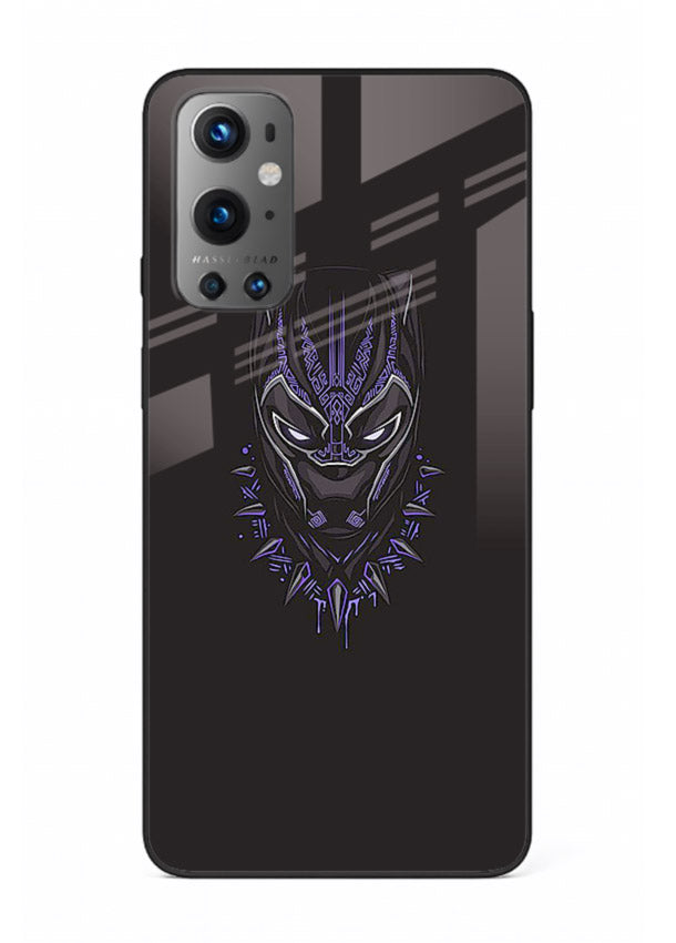 Black Panther Purple Glow cover for OnePlus 9