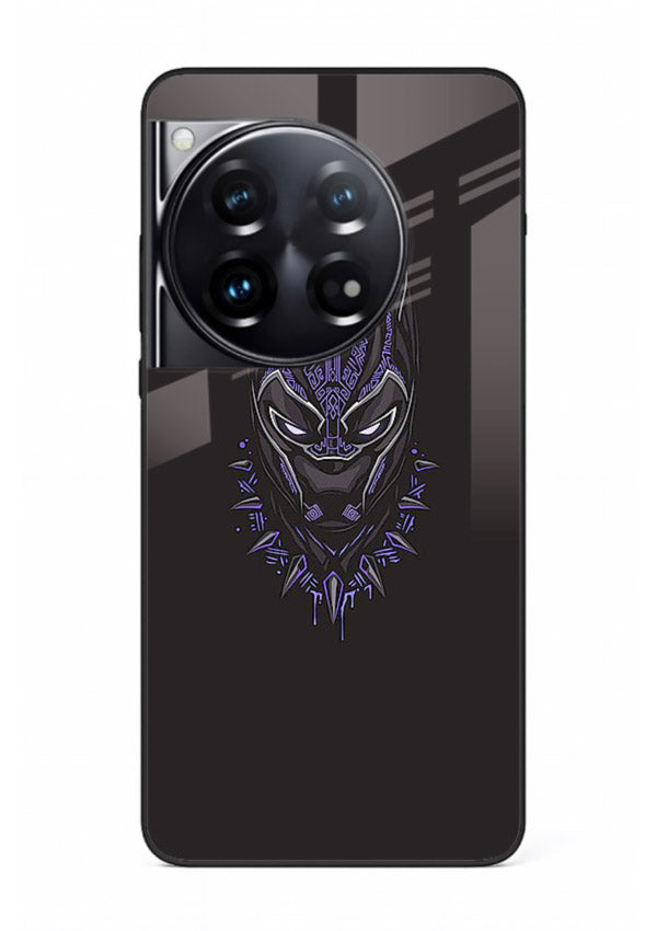 Black Panther Purple Glow cover for OnePlus 12