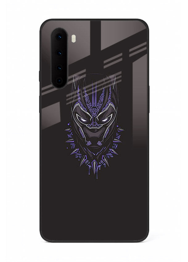 Black Panther Purple Glow cover for OnePlus Nord