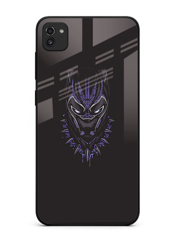 Black Panther Purple Glow cover for Samsung A03