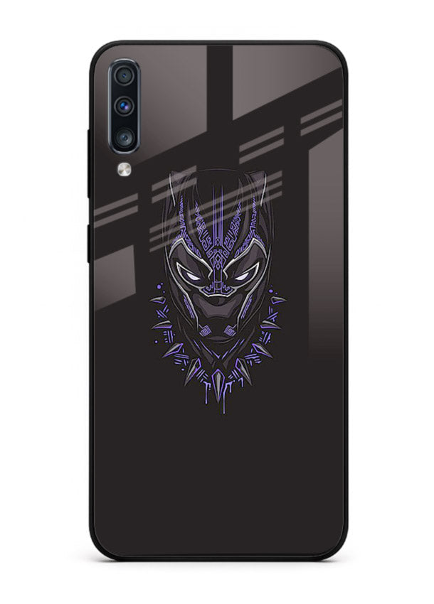 Black Panther Purple Glow cover for Samsung A50