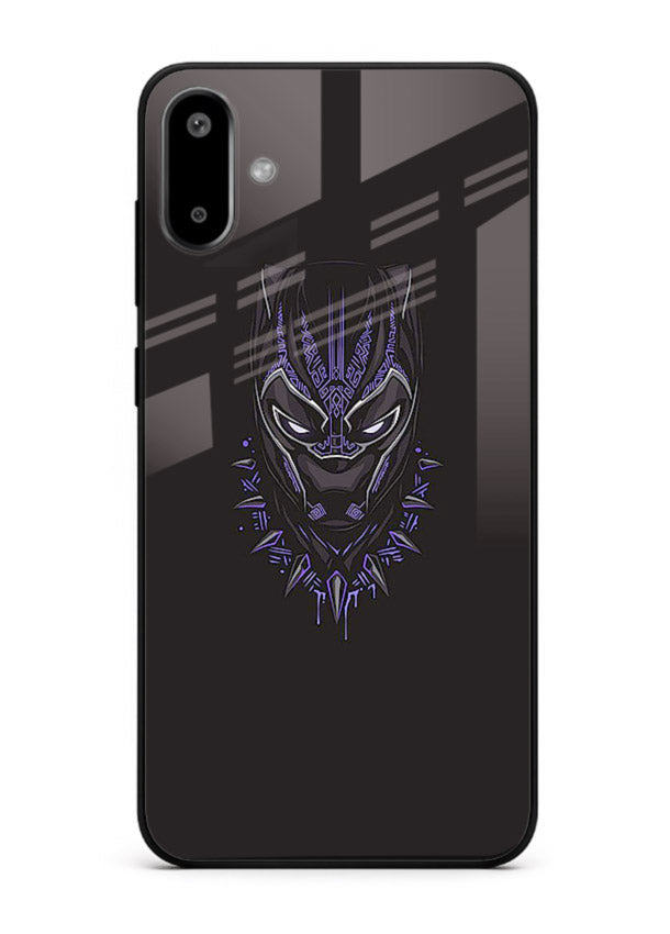 Black Panther Purple Glow cover for Samsung F06 5G