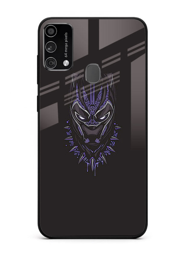 Black Panther Purple Glow cover for Samsung F41