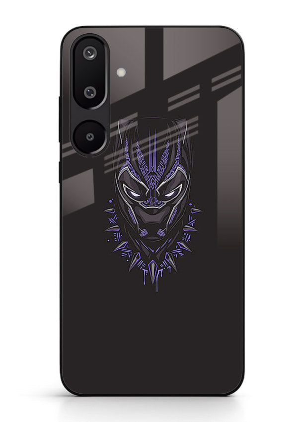 Black Panther Purple Glow cover for Samsung M16 5G