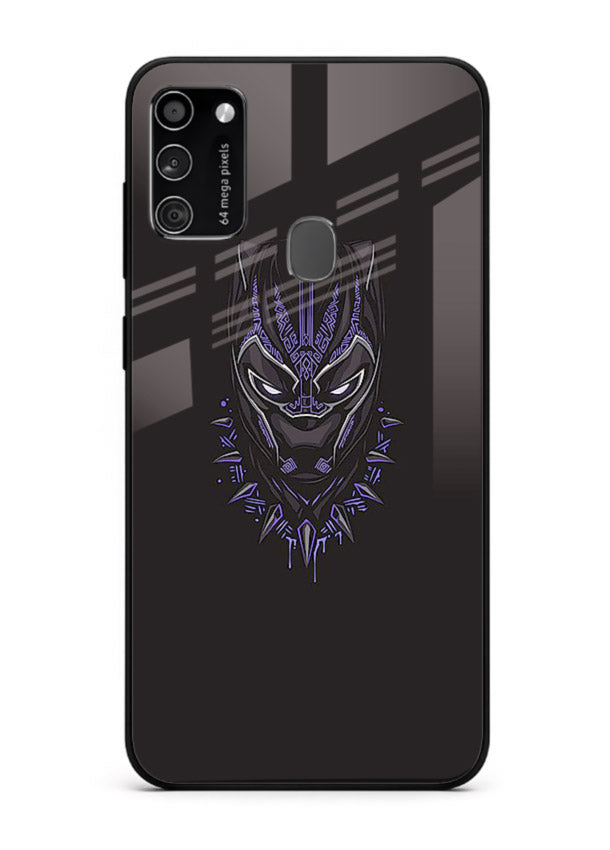 Black Panther Purple Glow cover for Samsung M30s