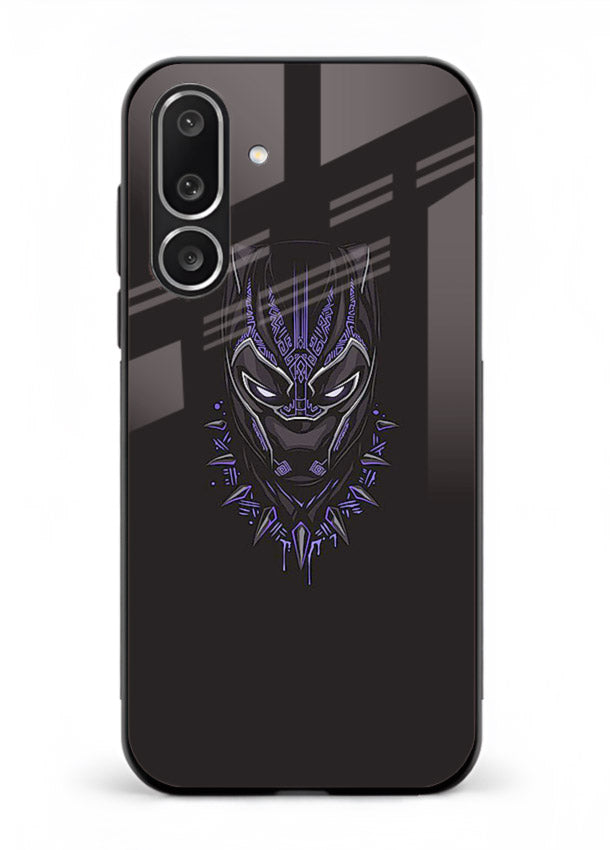 Black Panther Purple Glow cover for Samsung M36 5G
