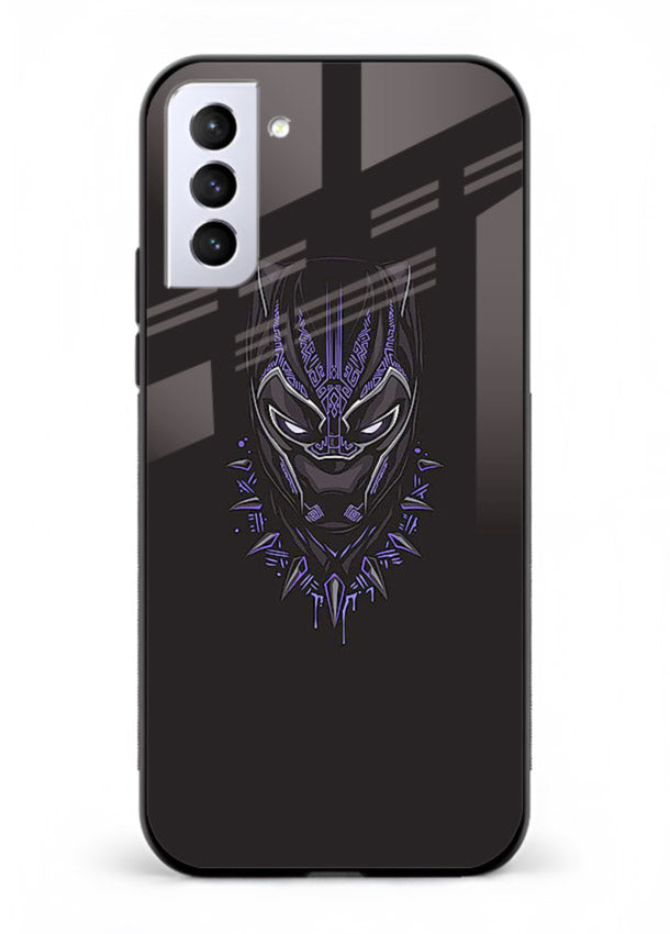 Black Panther Purple Glow cover for Samsung S21 FE