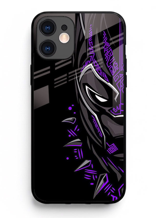 Black Panther Purple Streak cover for Apple iPhone 12 Mini