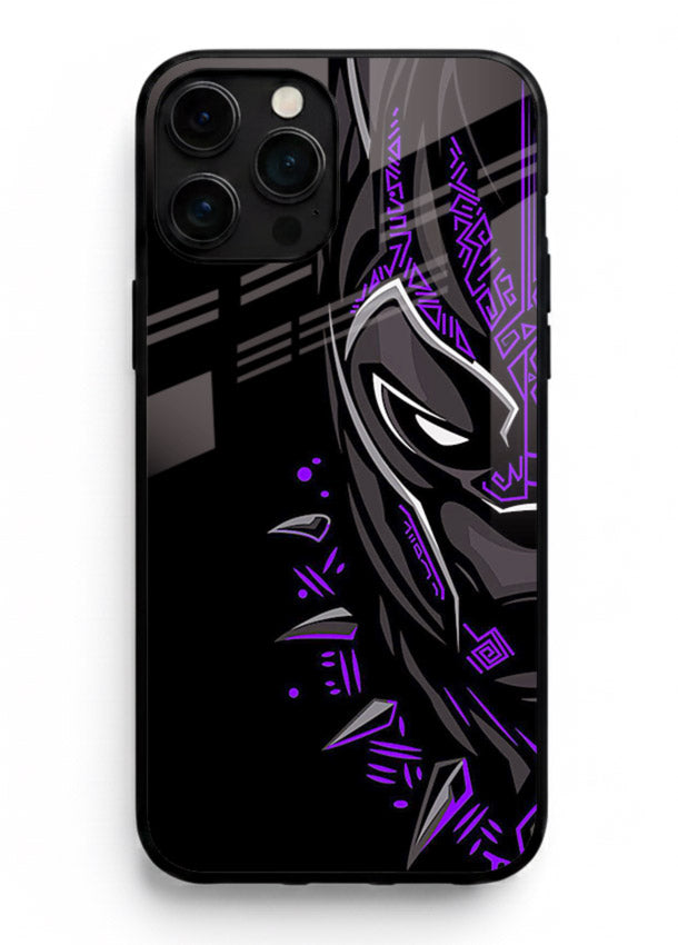 Black Panther Purple Streak cover for Apple iPhone 14 Pro Max
