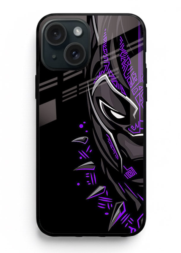 Black Panther Purple Streak cover for Apple iPhone 14 Plus