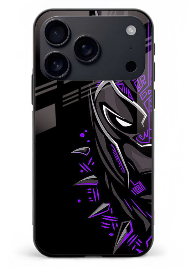 Black Panther Purple Streak cover for Apple iPhone 18 Pro Max