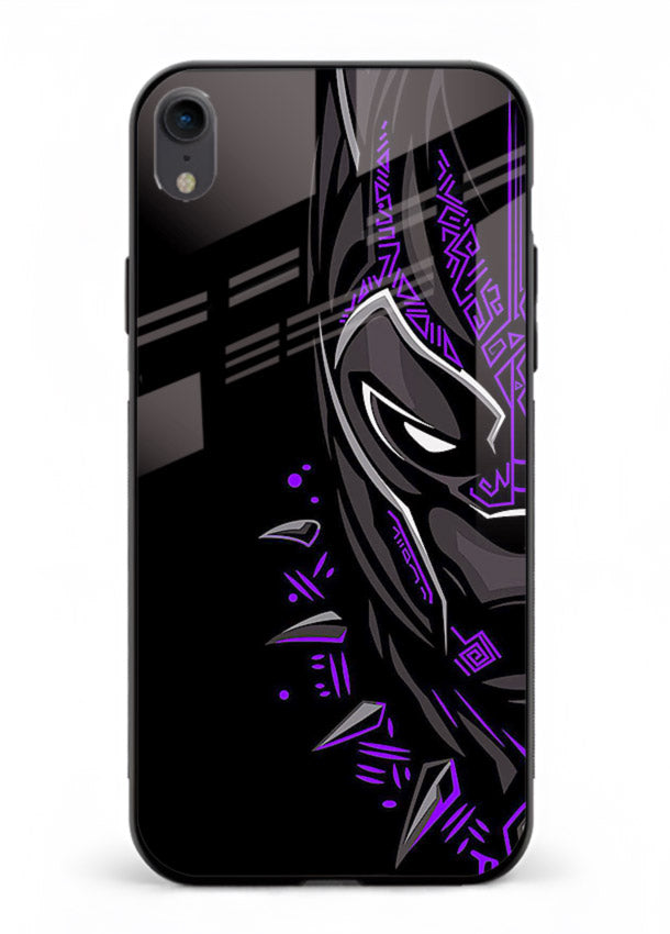 Black Panther Purple Streak cover for Apple iPhone XR