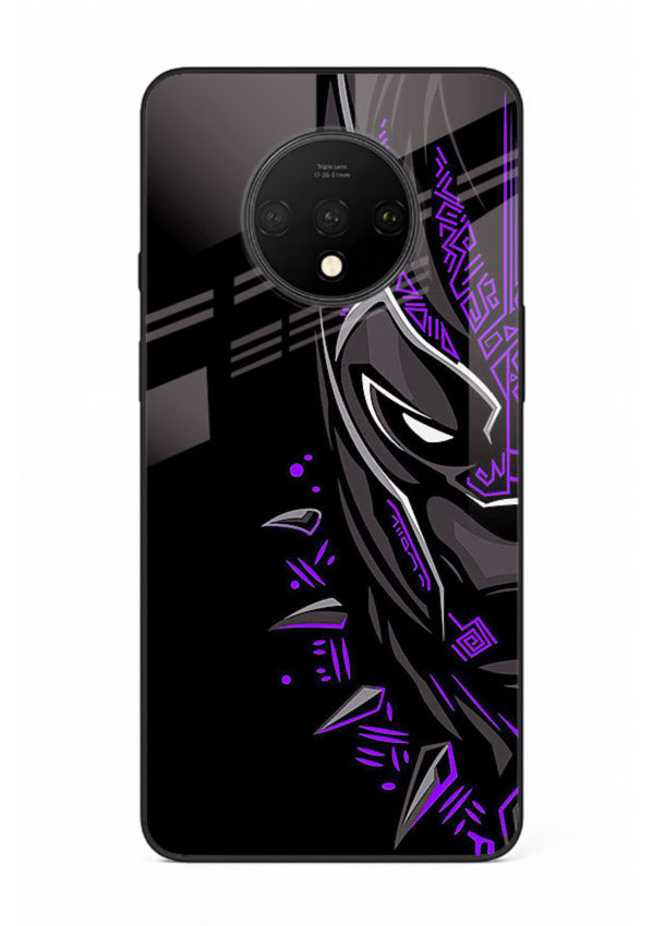 Black Panther Purple Streak cover for OnePlus 7T