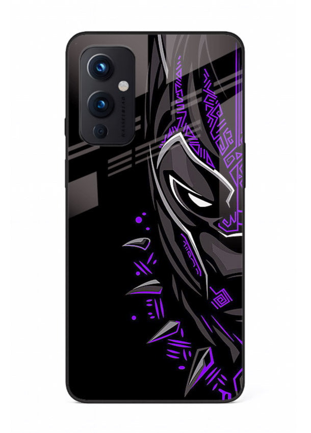 Black Panther Purple Streak cover for OnePlus 9 Pro