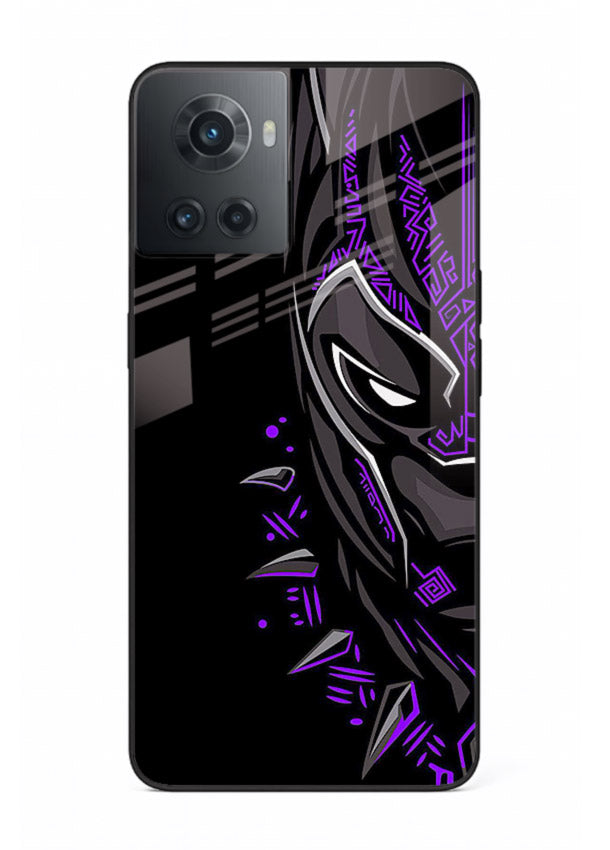 Black Panther Purple Streak cover for OnePlus 10R