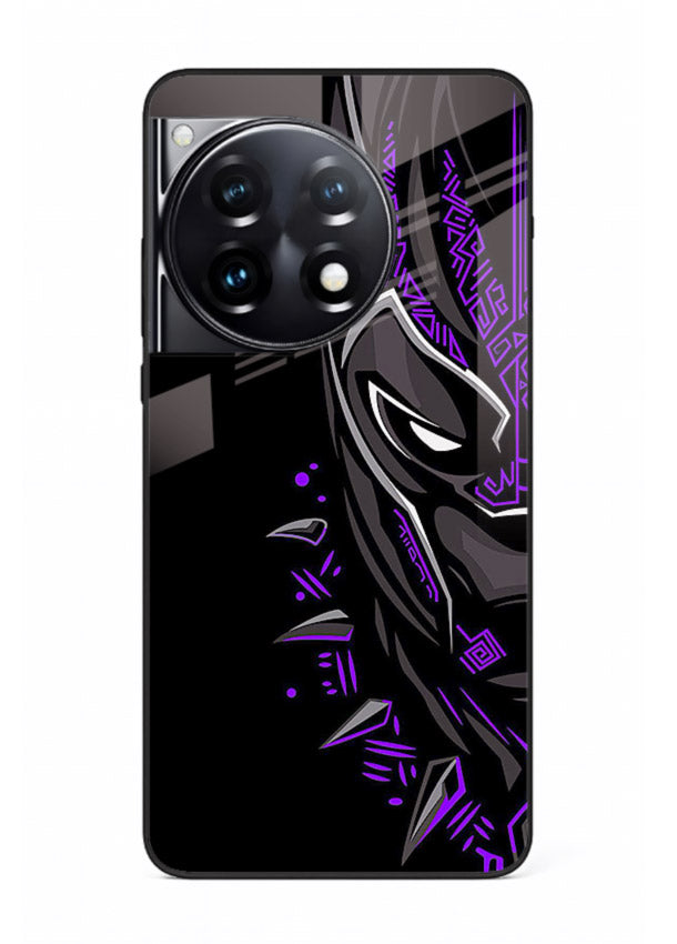 Black Panther Purple Streak cover for OnePlus 12R