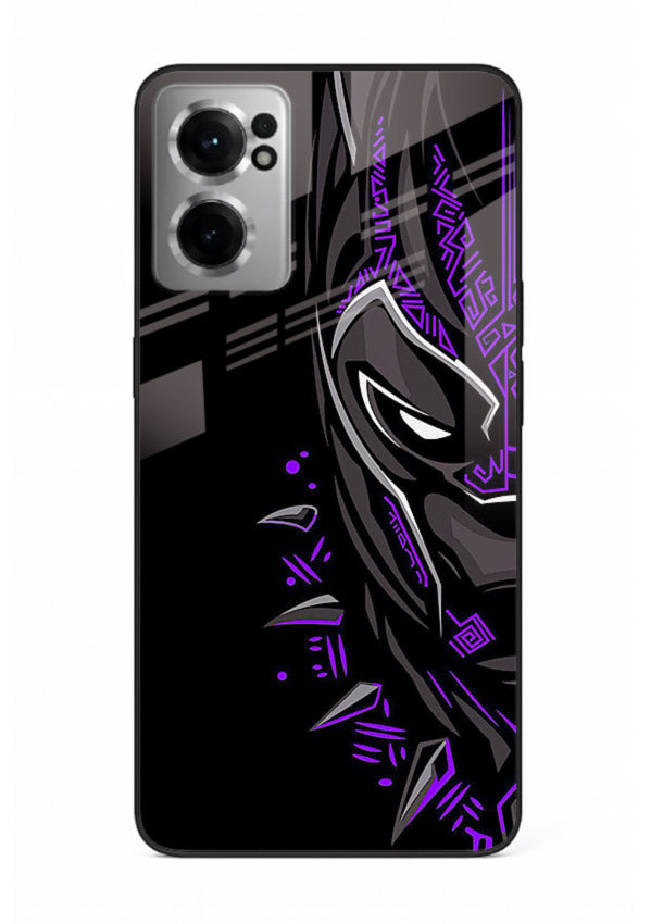 Black Panther Purple Streak cover for OnePlus Nord CE2 5G