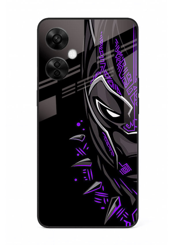 Black Panther Purple Streak cover for OnePlus Nord CE3 Lite
