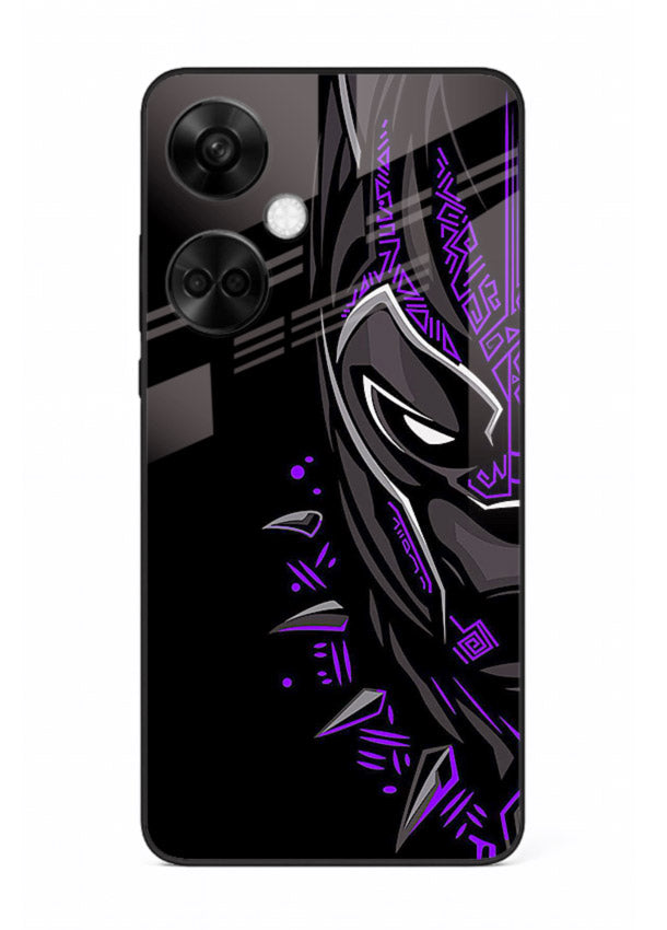 Black Panther Purple Streak cover for OnePlus Nord CE3