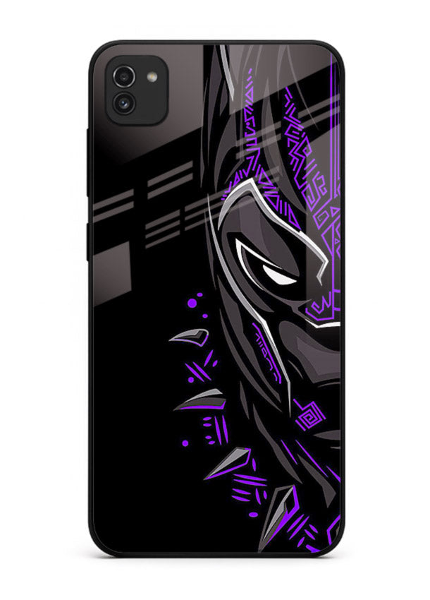 Black Panther Purple Streak cover for Samsung A03