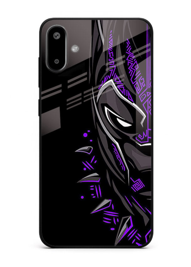 Black Panther Purple Streak cover for Samsung F06 5G