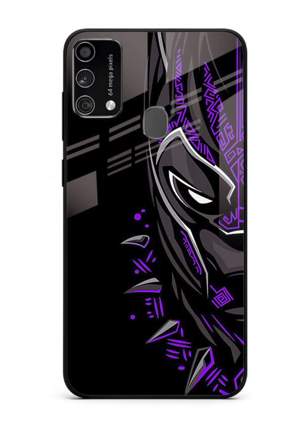 Black Panther Purple Streak cover for Samsung F41