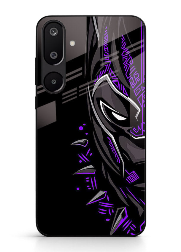 Black Panther Purple Streak cover for Samsung M16 5G