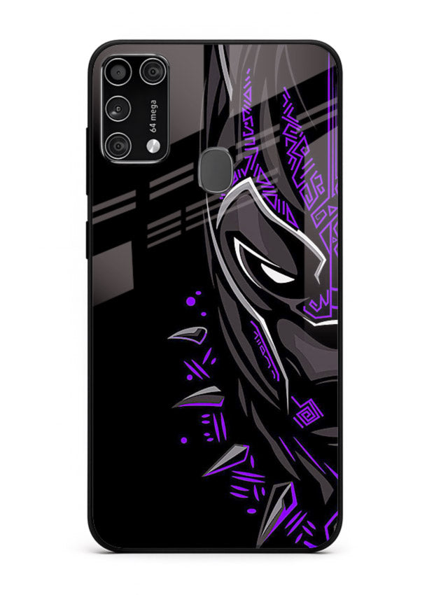 Black Panther Purple Streak cover for Samsung M31 Prime