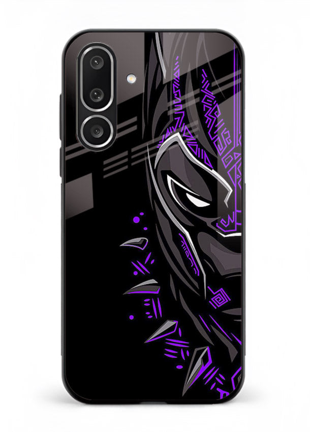 Black Panther Purple Streak cover for Samsung F56 5G