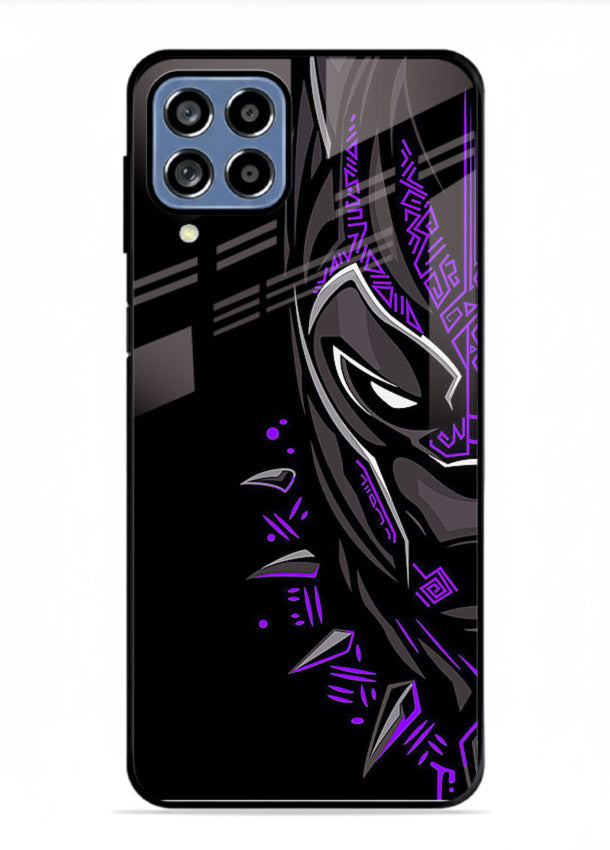Black Panther Purple Streak cover for Samsung M33 5G
