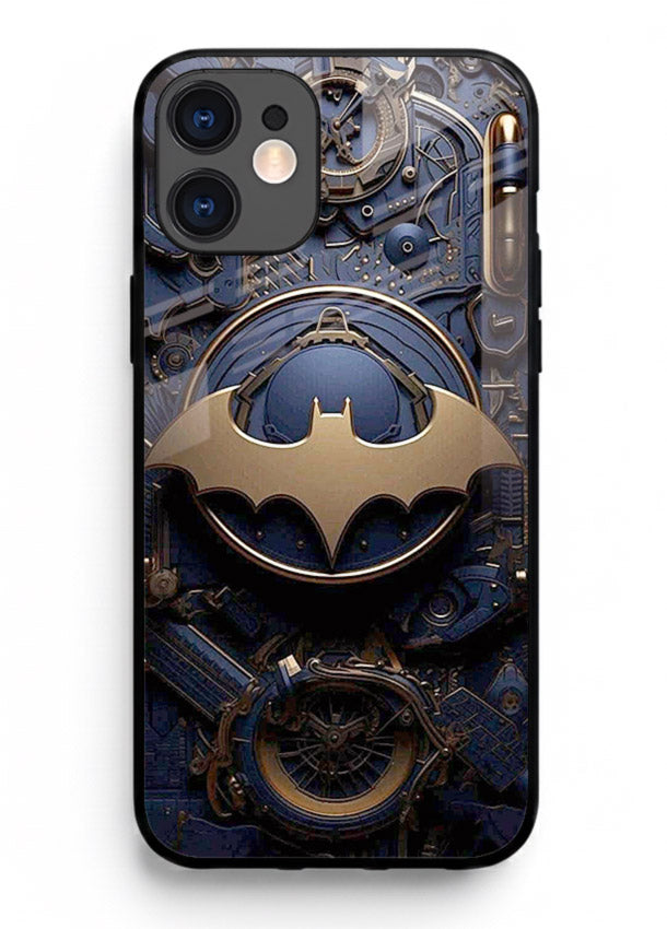 Technical car blueprint style automotive design for iPhone 12 Back Cover