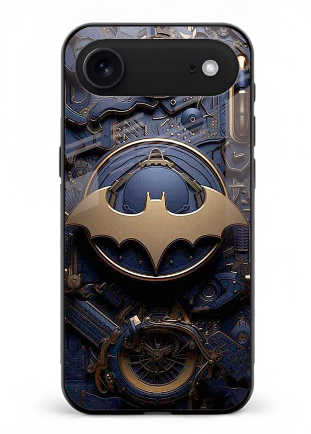 Technical car blueprint style automotive design for iPhone 17 Air Back Cover