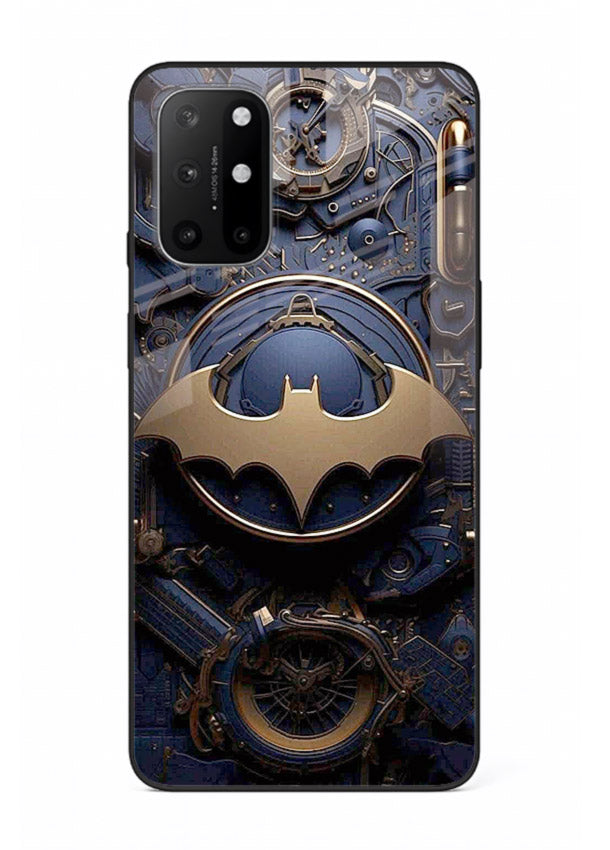 Technical car blueprint style automotive design for OnePlus 8T Back Cover